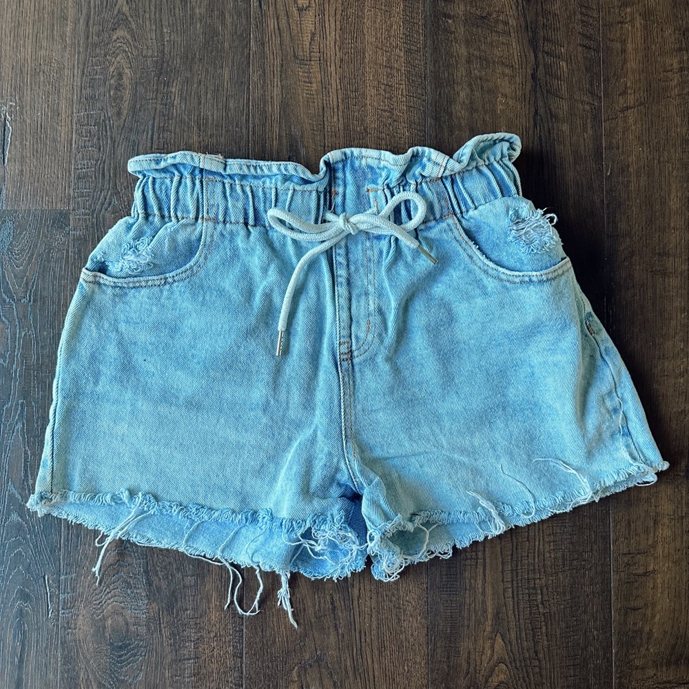 Wild Fable Drawstring Denim Shorts